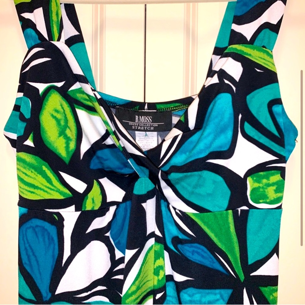 B.Moss Floral Mini Dress